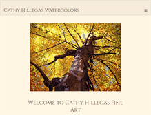 Tablet Screenshot of cathyhillegas.com